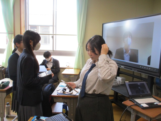 11月26日(水)9年生 英語