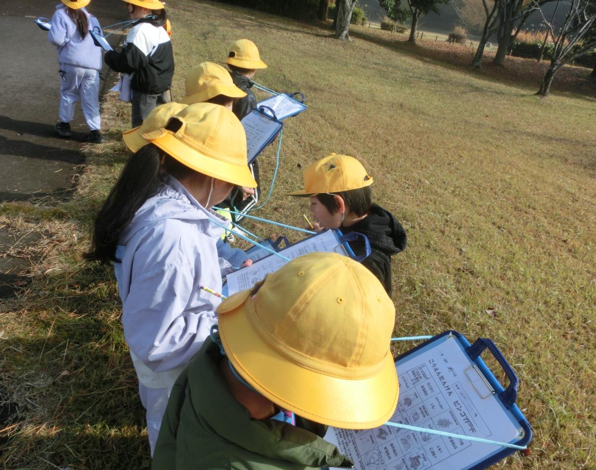 公園探検に行ったよ!