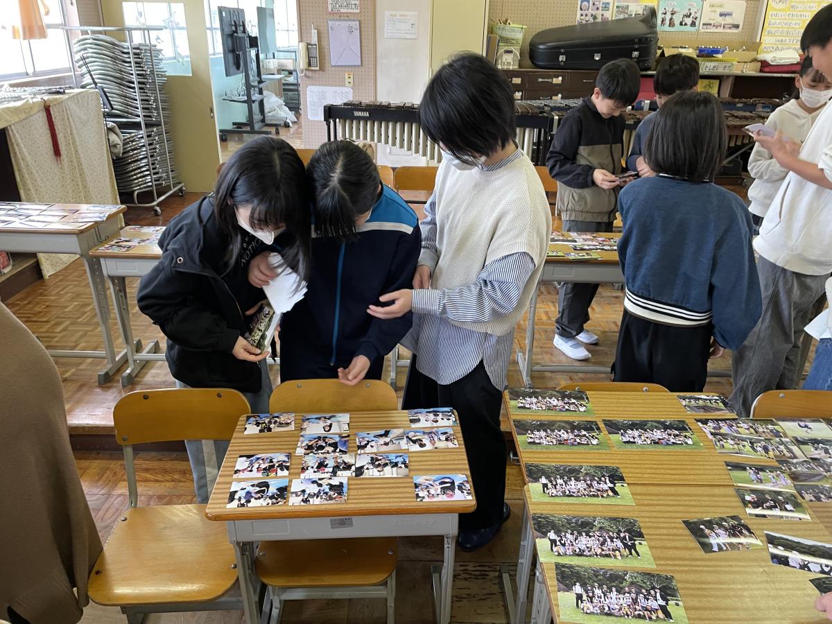【6年生】卒業アルバムの写真選定