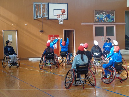 【12/2】車いすバスケットボール体験教室