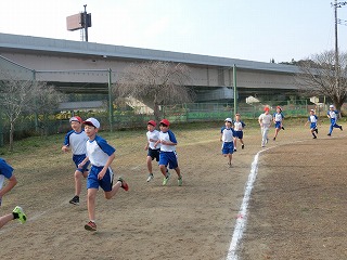 長距離走 みんな頑張りました