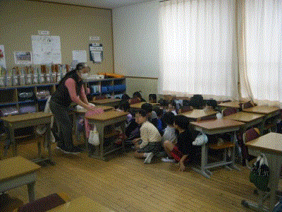 不審者の侵入を想定しての訓練