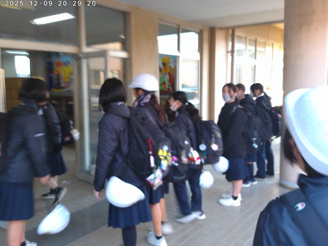 あいさつ運動 本日からスタート