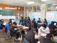 7年生 国語の授業 12月8日