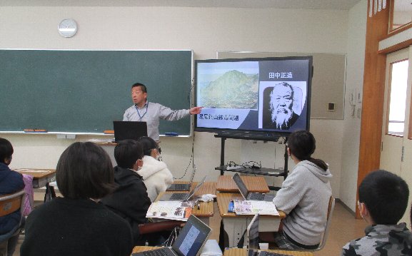 高山学園小中連携授業(6年生社会科)