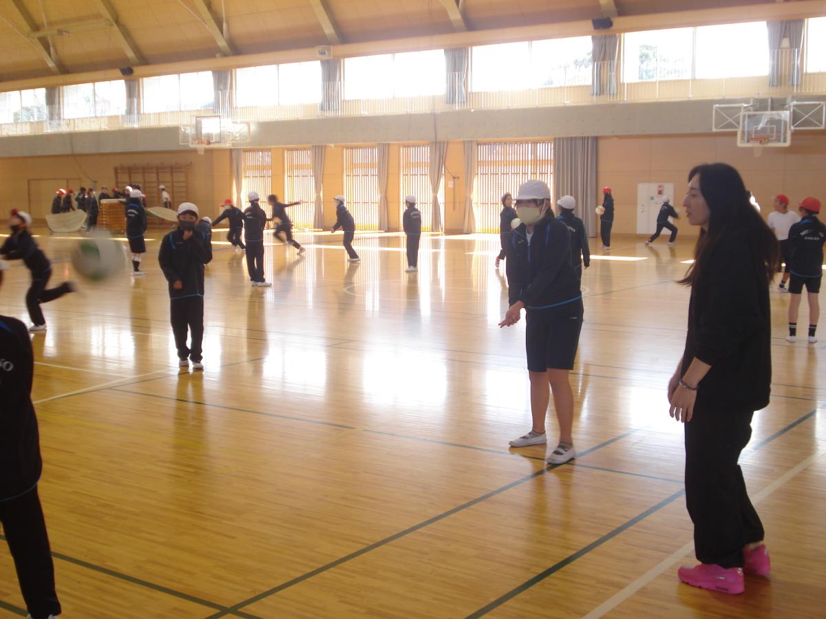 ソフトバレーボール授業サポーター