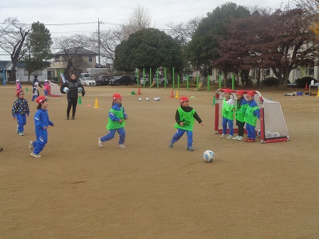 【12/11】つくばFCサッカー教室