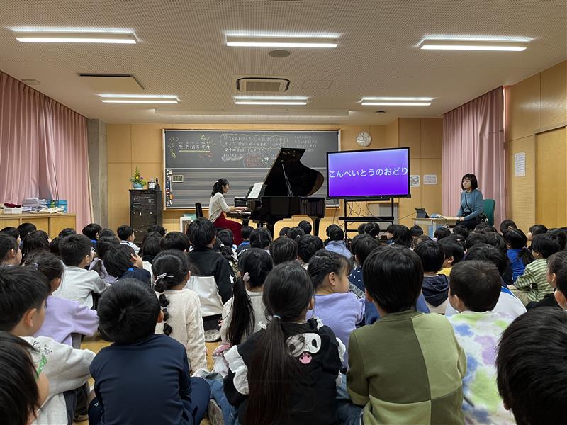 1年生 音楽出前授業