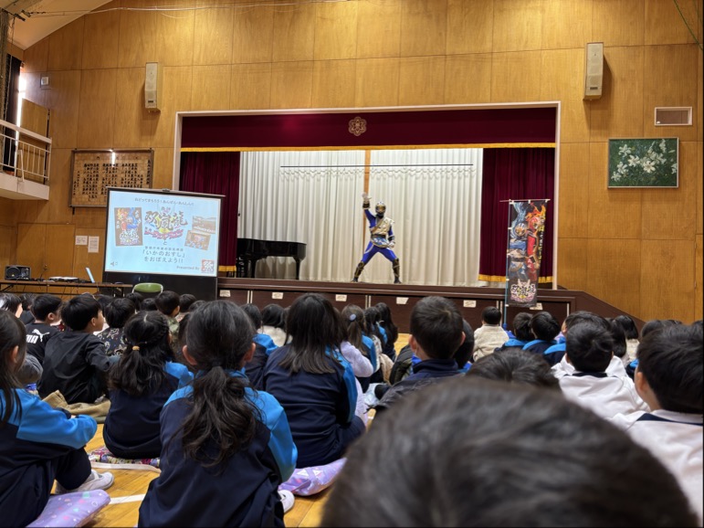 【1学年】ソーランドラゴンがやってきた!