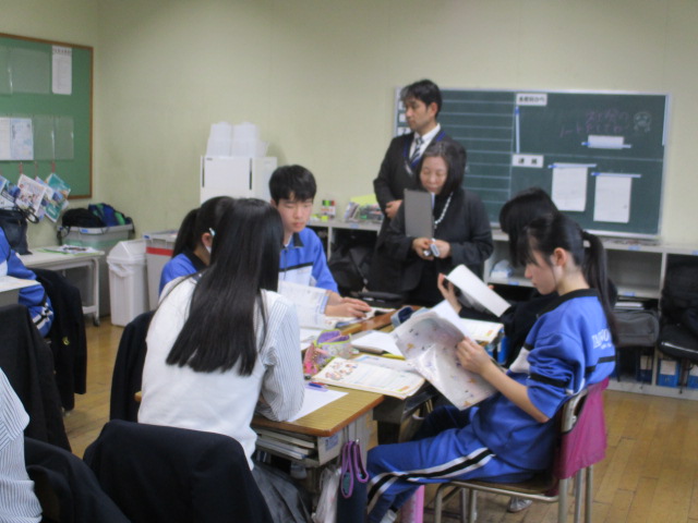 12月19日(金)学校訪問(東京学芸大学:佐野先生)