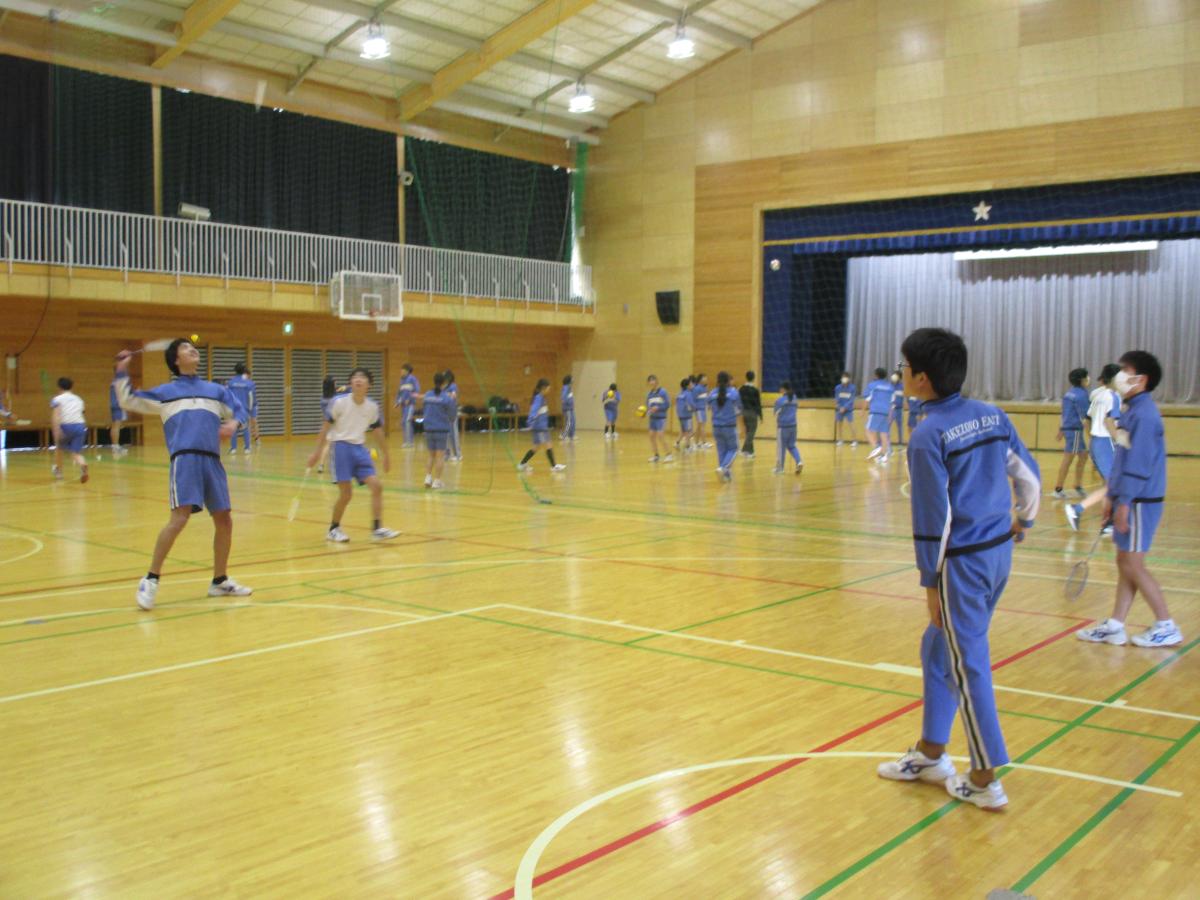 1月9日(金)9年生 保健体育