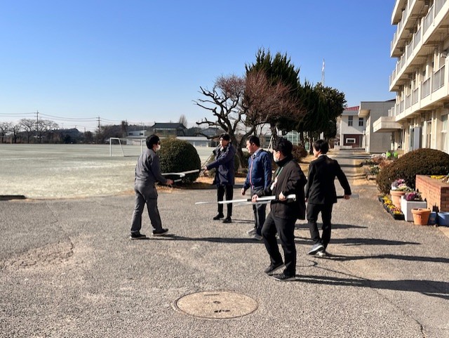 不審者対策のための避難訓練