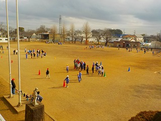 昼休みにたてわり班活動が行われました!