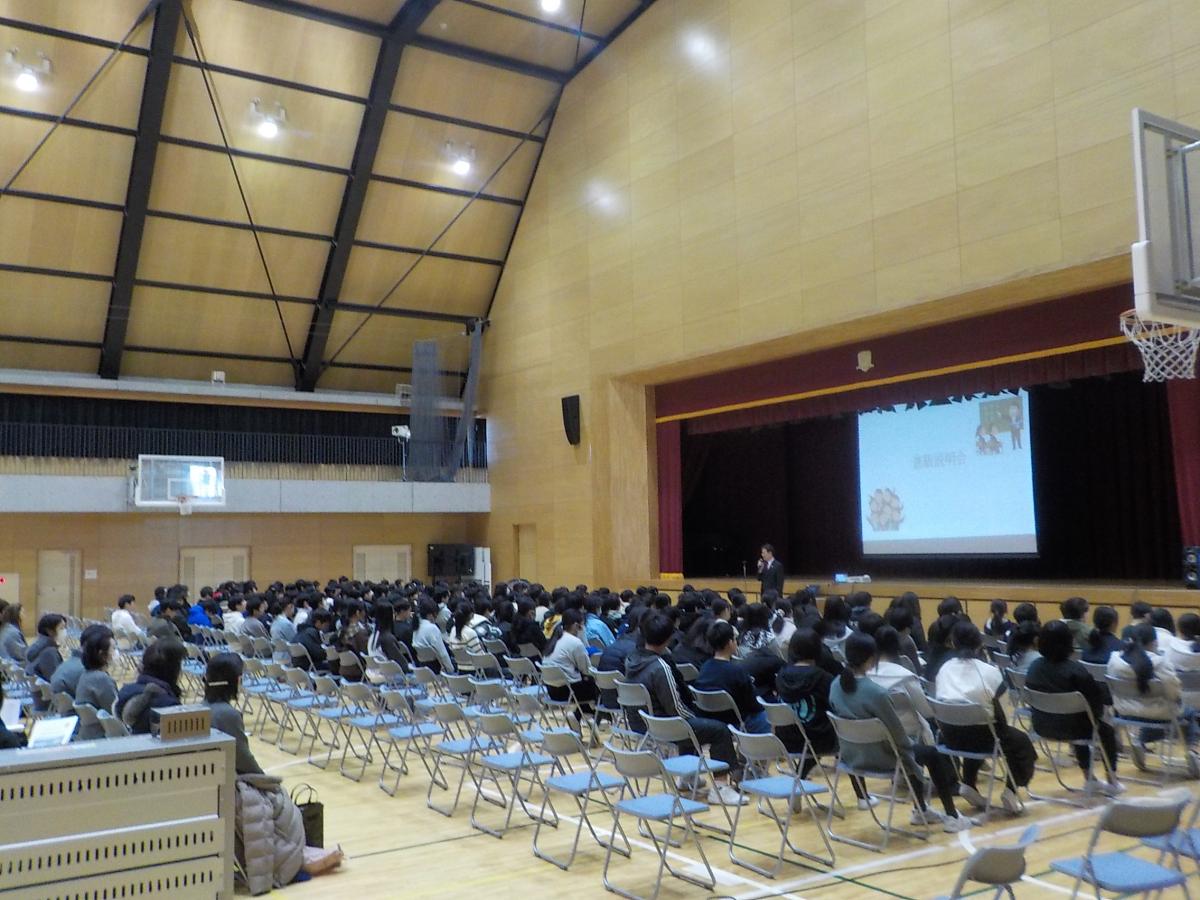 新7年生進級説明会