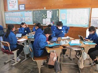 6年生との交流活動に向けて 7年生