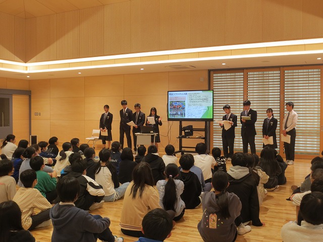 2月6日(金) 来年度はいっしょに・・・