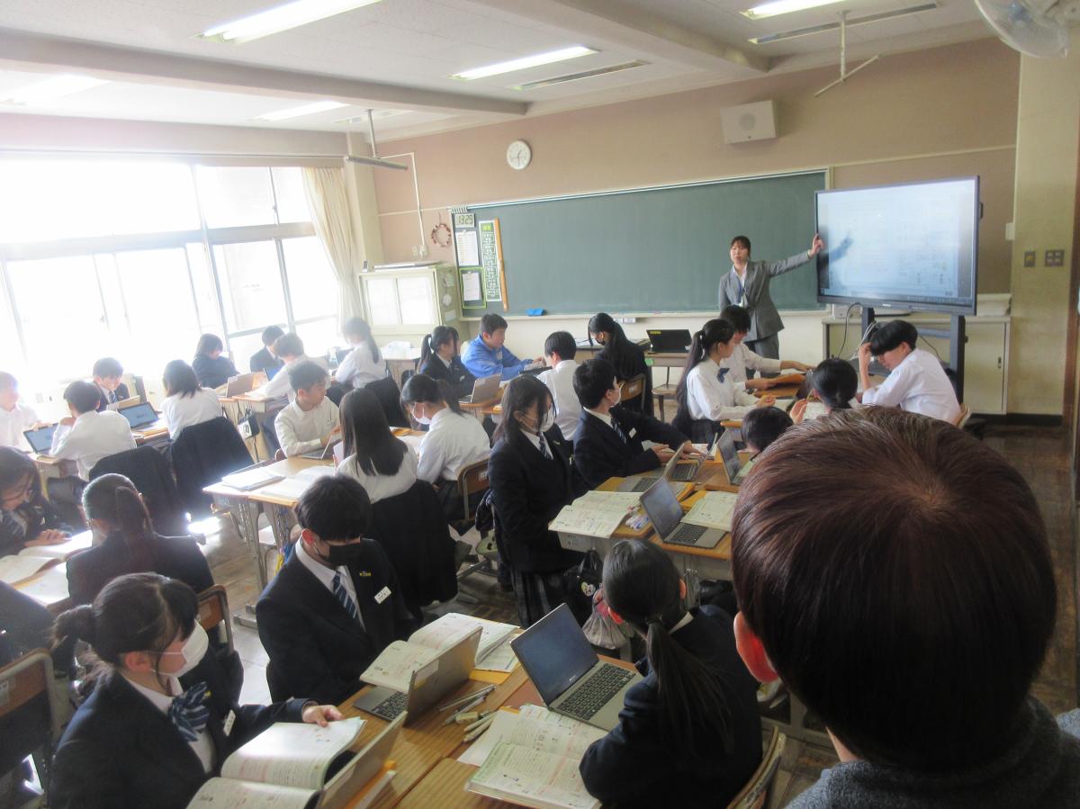 学年末授業参観・学年懇談