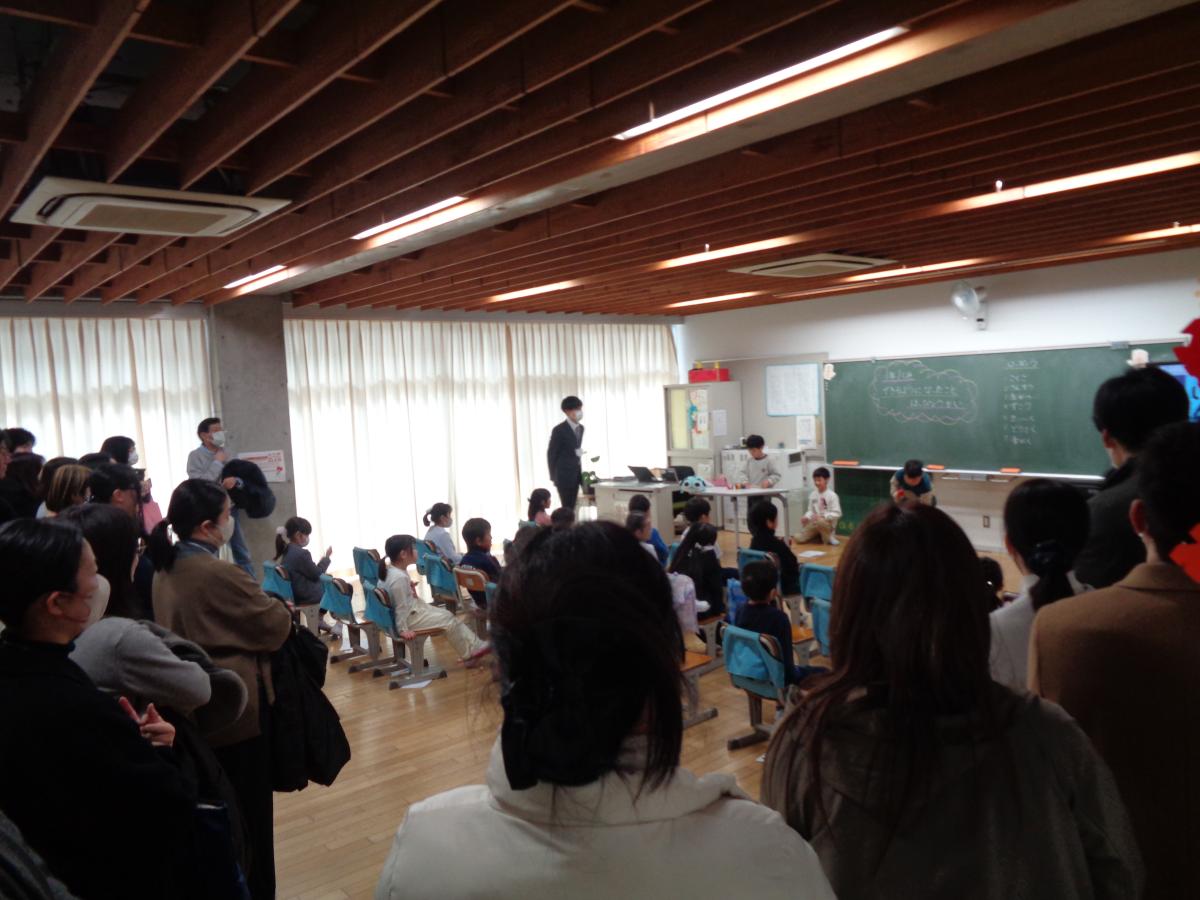 今年度最後の学習参観が行われました