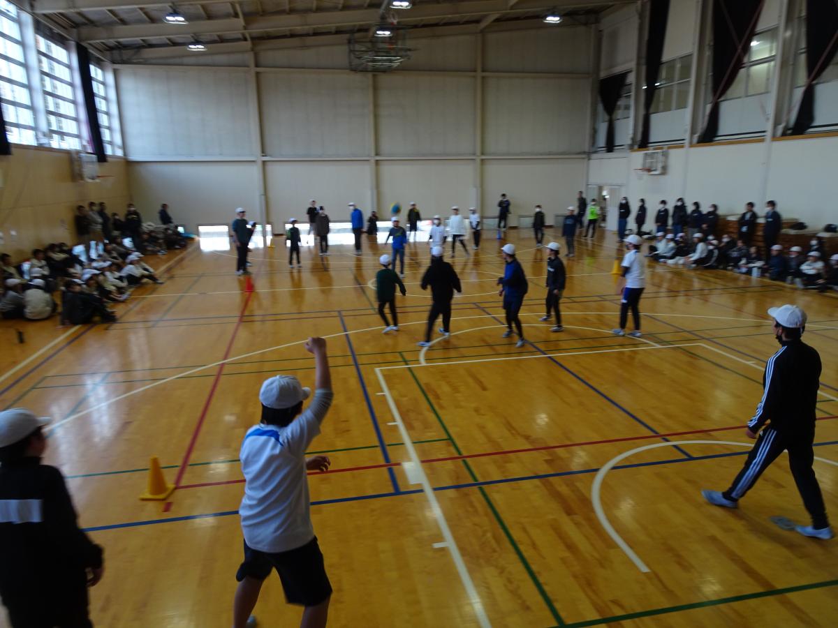 小学校最後の保護者レクレーション