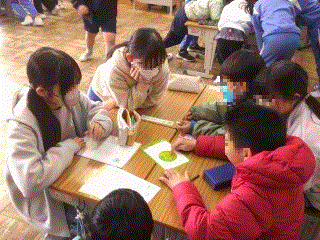 2回めの縦割り班学習会