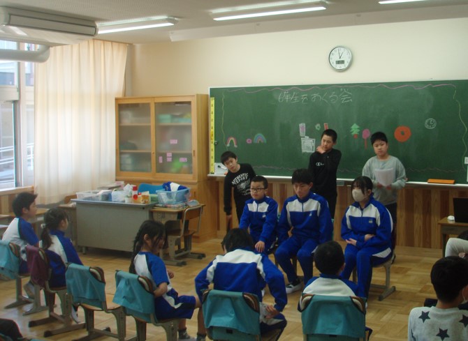 6年生を送る会を行いました!