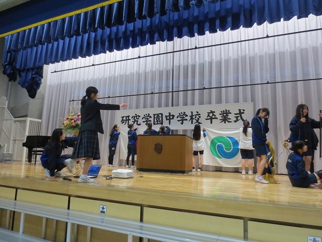 3月9日(月) いよいよ明日は卒業式