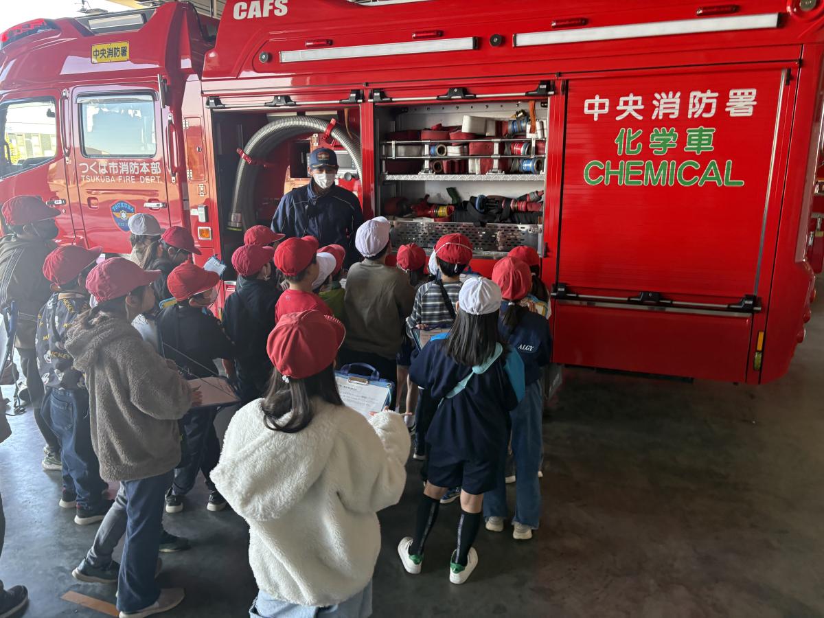 【3年生】消防署見学に行きました