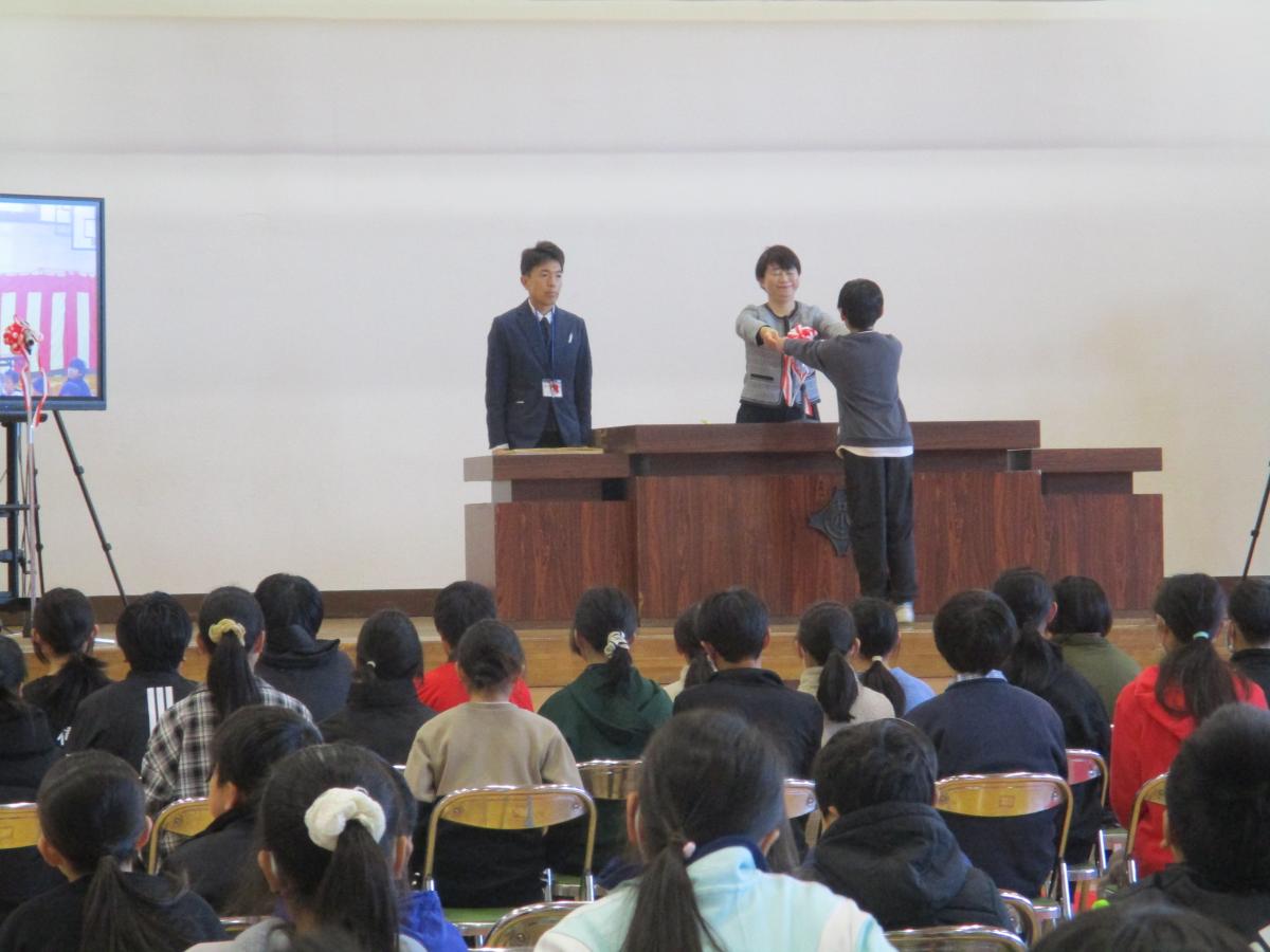 【5年生】継志式予行練習を行いました