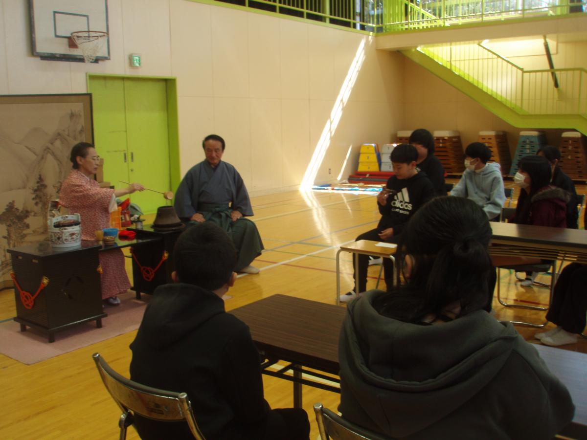 6年生 茶道体験