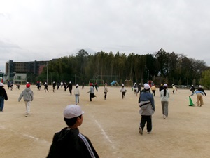 年度末の学年レクをしました!