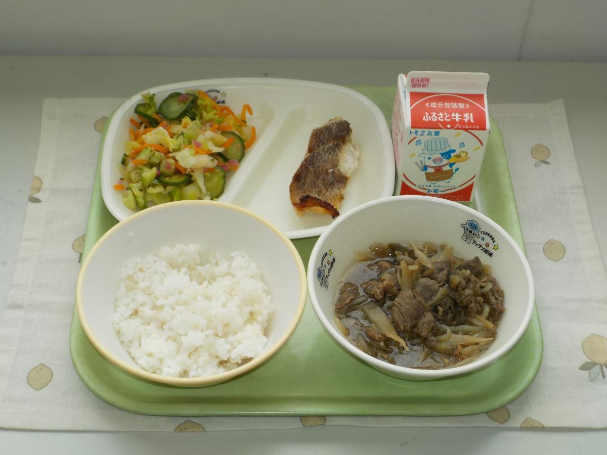 今日の給食を紹介します!【8月19日 木曜日】