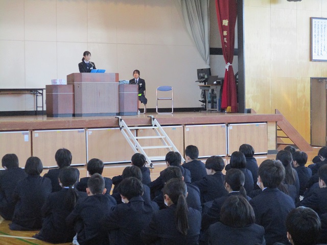 令和7年度 修了式