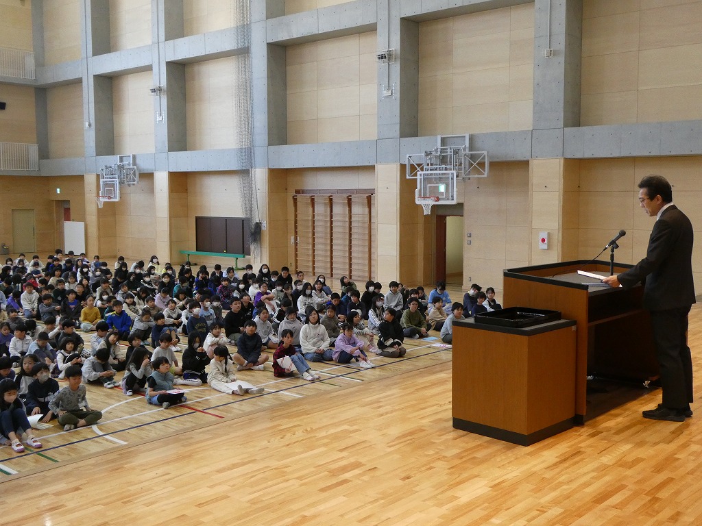 1年間よくがんばりました