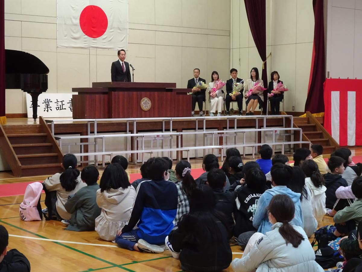 令和7年度離任式