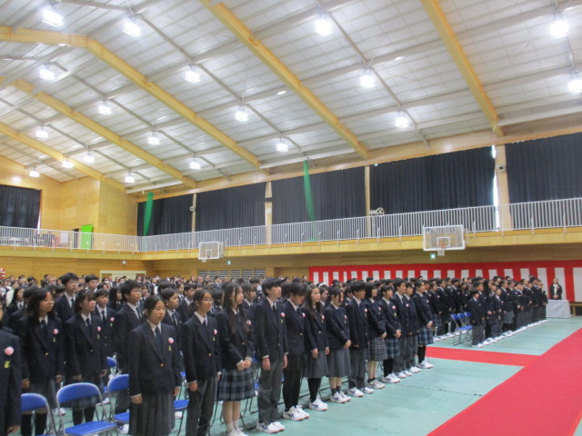 4月9日(木)啓志式