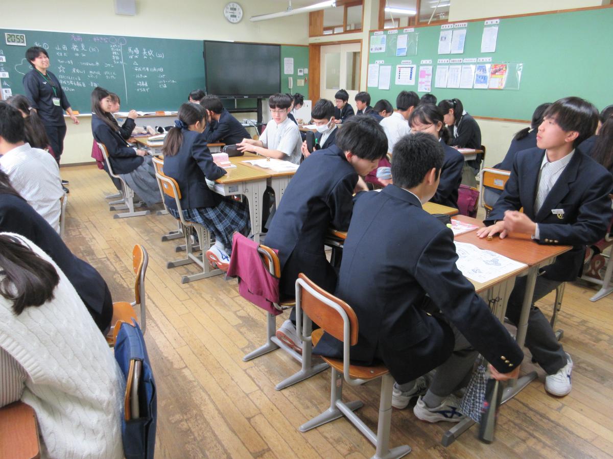 4月17日(金)9年生 学活