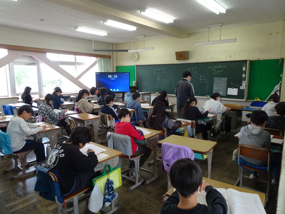 R8全国学力・学習状況調査が行われました