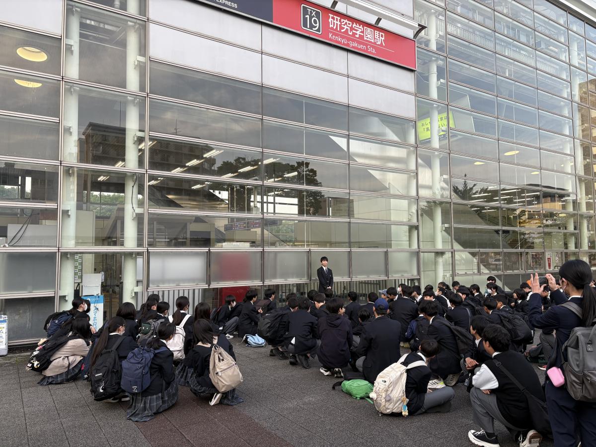 修学旅行、出発しました