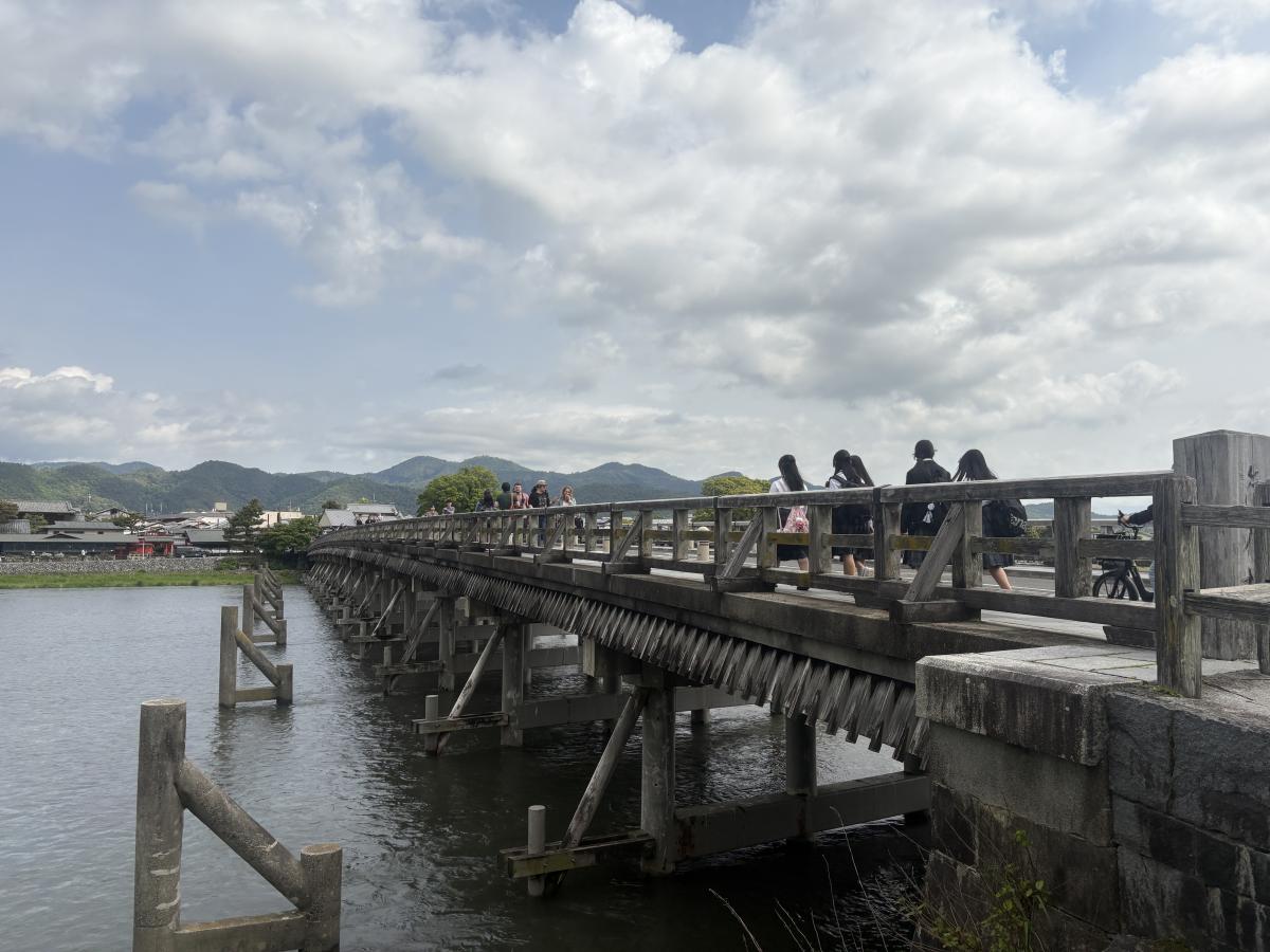 修学旅行(12) 嵐山散策