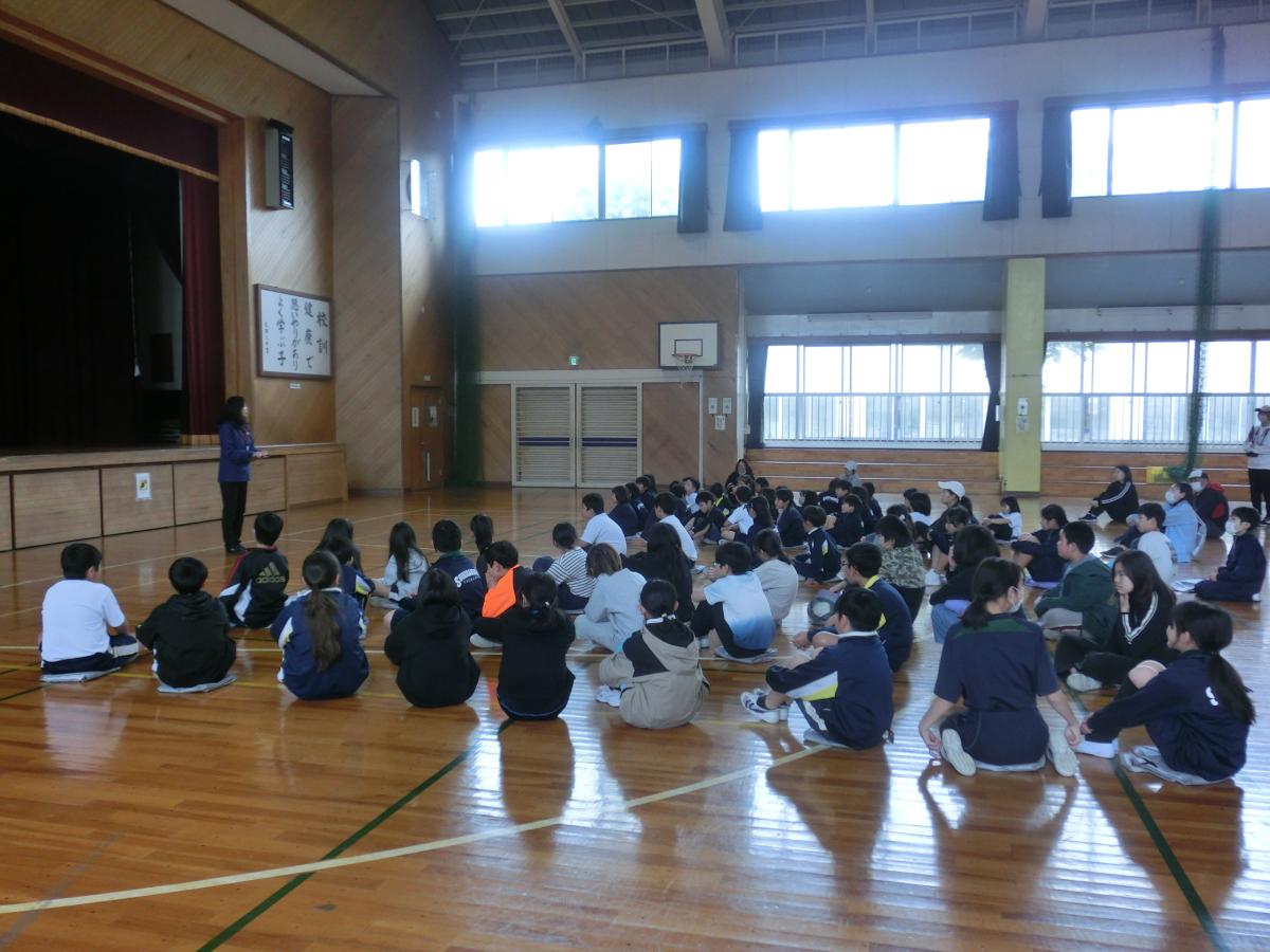 第1回避難訓練・学園合同引き渡し訓練