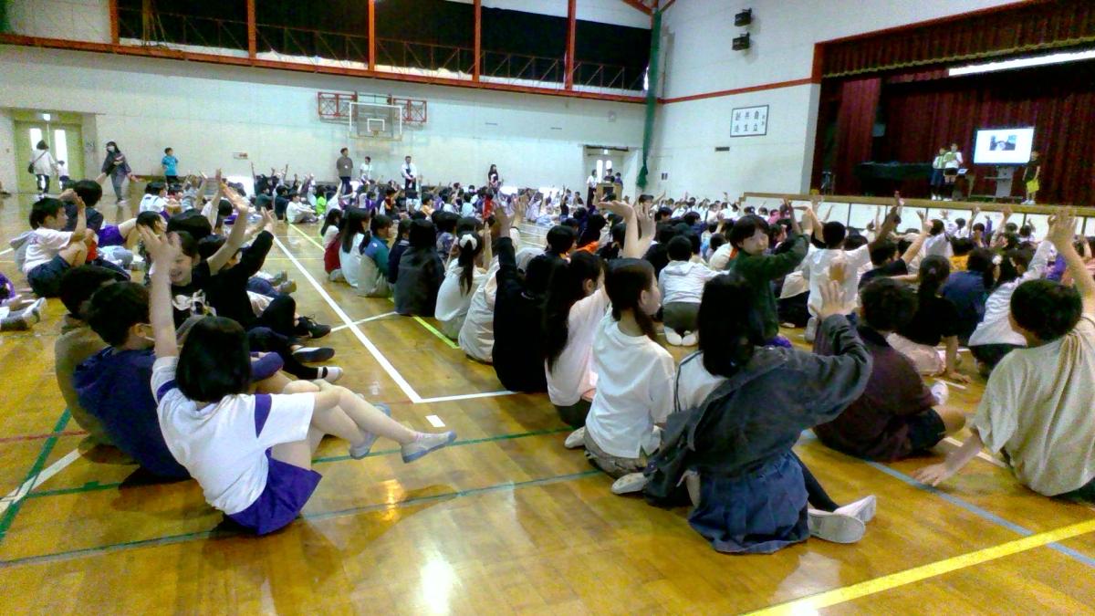 1年生ようこそ集会