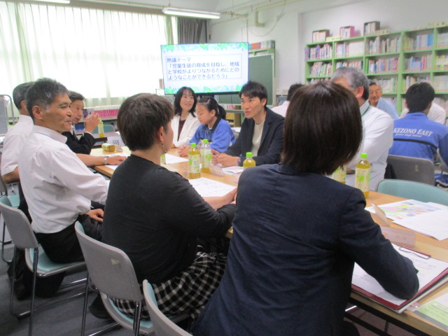 5月8日(金)第1回竹園学園コミュニティスクール