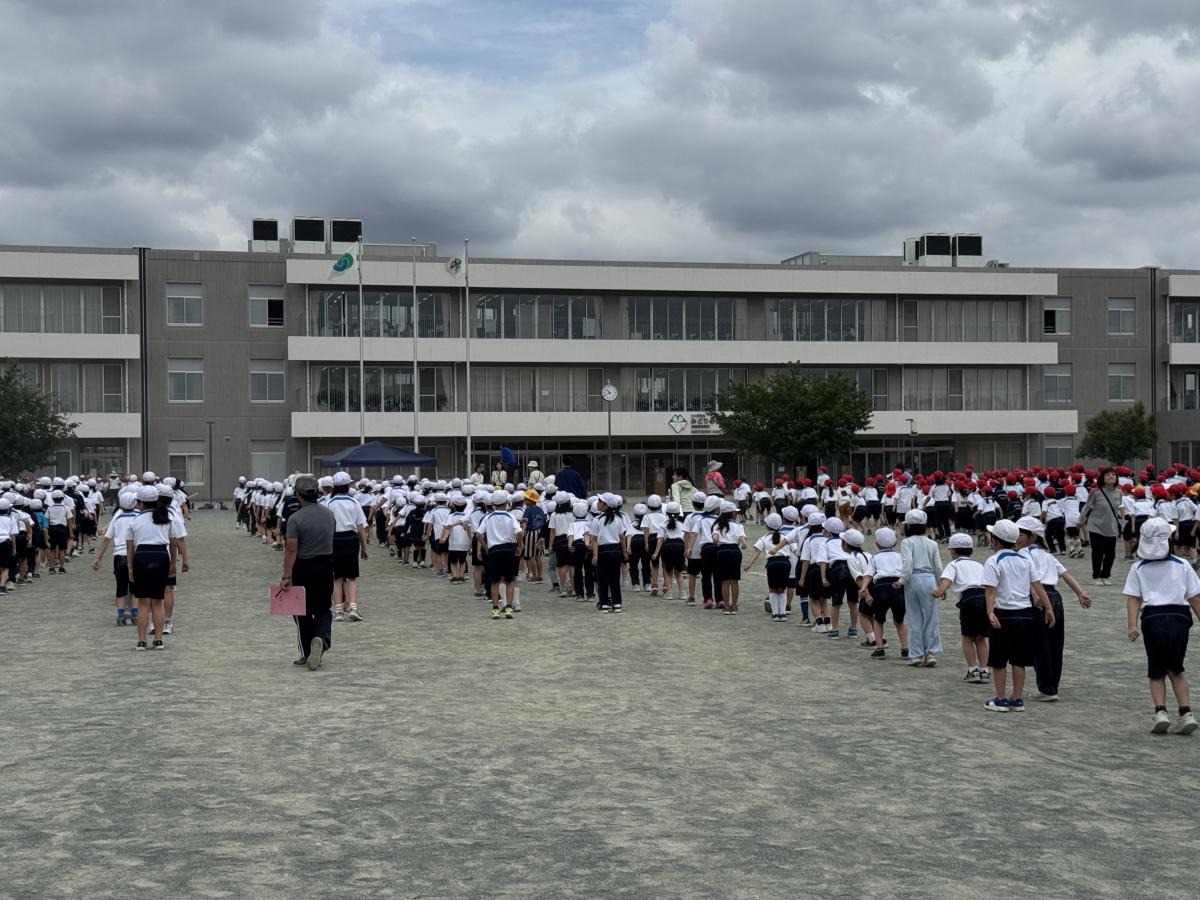運動会の練習