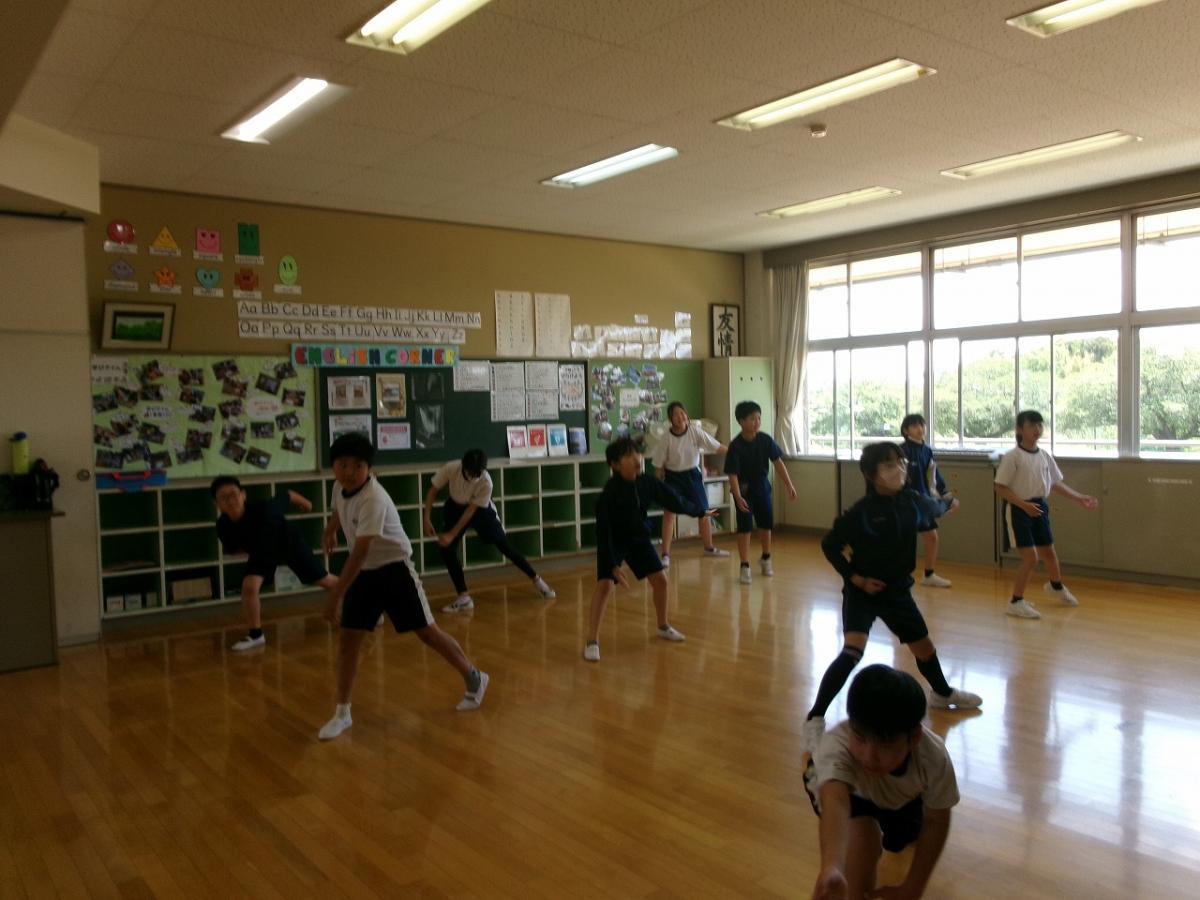 運動会 ダンスの練習開始