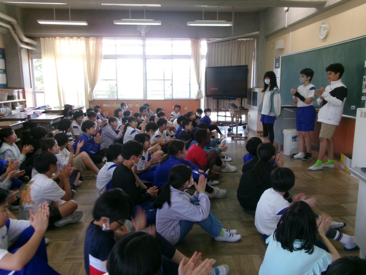 【6年】修学旅行についての学年集会