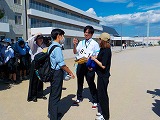 引き渡し訓練ではご協力ありがとうございました