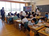 教育実習生と一緒