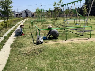 除草ボランティアさんありがとうございます!