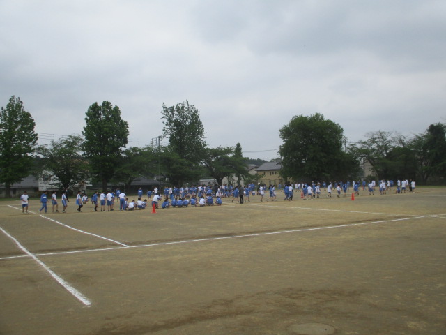 5月15日(金)7年生 スポフェス練習