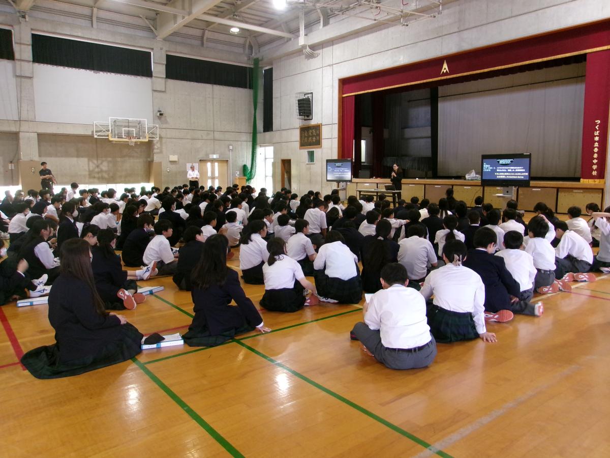 全校生徒でのピア・サポート活動